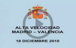 Inauguracin LAV Madrid-Valencia